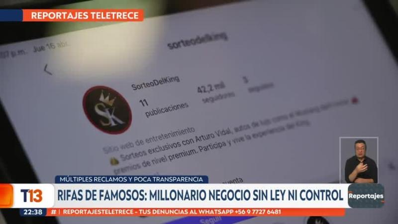 Rifas de famosos: cómo funcionan y por qué están en una “zona gris”