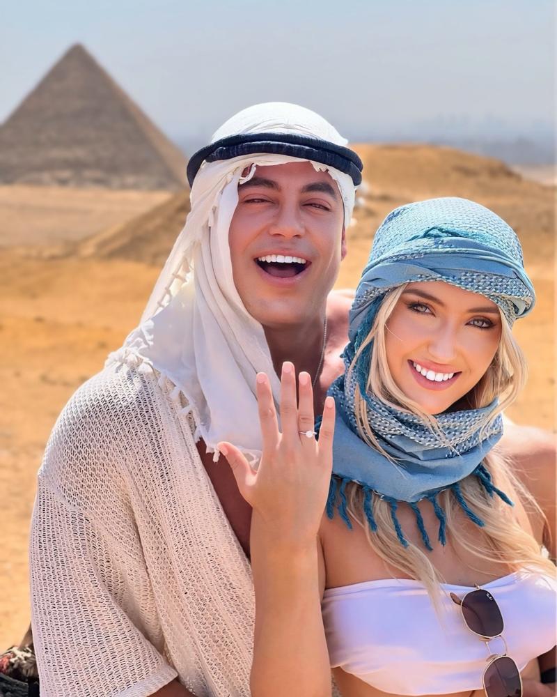Instagram - Bruno Zaretti y su pareja Sofía Bascuñán
