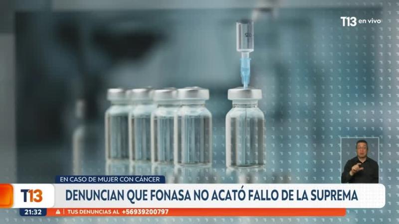 Mujer murió esperando un tratamiento contra el cáncer: Corte Suprema ordenó a Fonasa entregarlo, pero nunca llegó