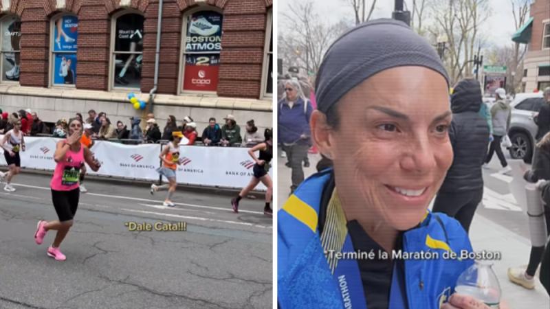 La impresionante marca de Catalina Edwards en la Maratón de Boston - Instagram