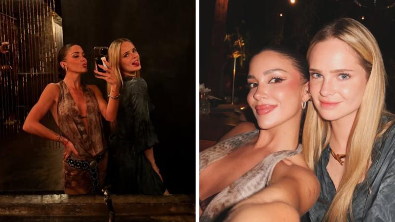 Redes sociales - Cata Vallejos junto a Inna Moll, actual Miss Chile