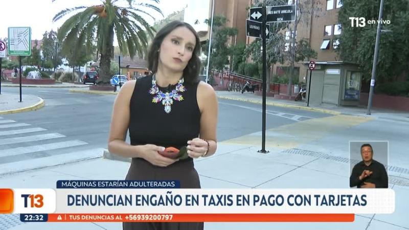 Periodista de Canal 13 fue víctima de nuevo tipo de estafa a quienes pagan con tarjeta a taxistas