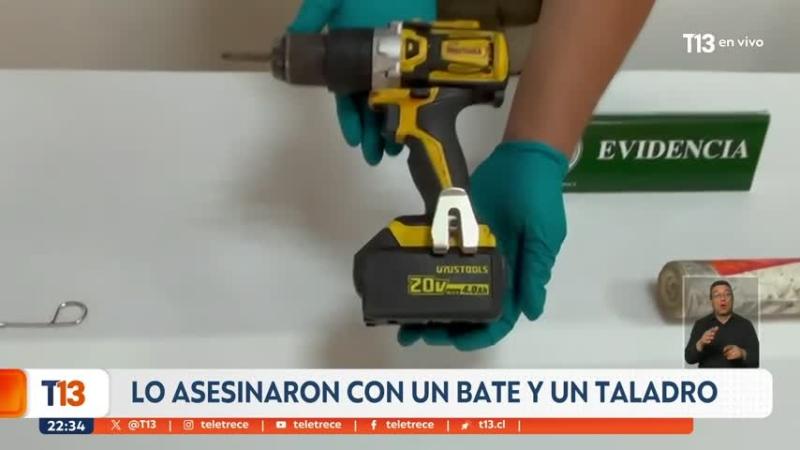 El momento en que cuerpo de la víctima es arrojado en plena vía pública en Iquique: fue atacado con un taladro