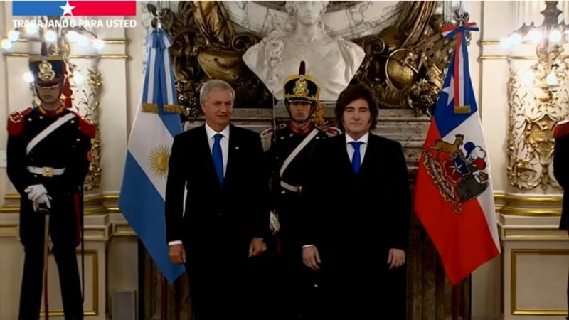 Presidente Kast llegó a la Casa Rosada para reunirse con Milei - T13