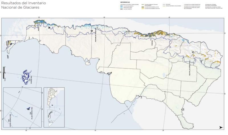Inventario Nacional de Glaciares de Argentina