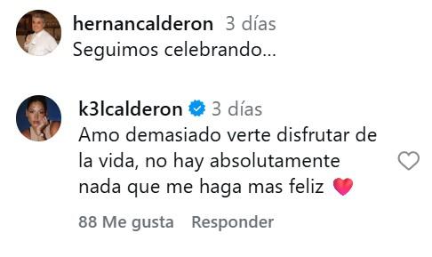 Captura - El tierno mensaje de Kel Calderón a su padre