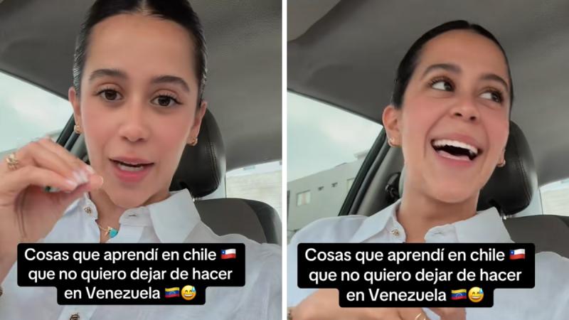 Venezolana revela las cosas que aprendió en Chile y que no quiere dejar - TikTok