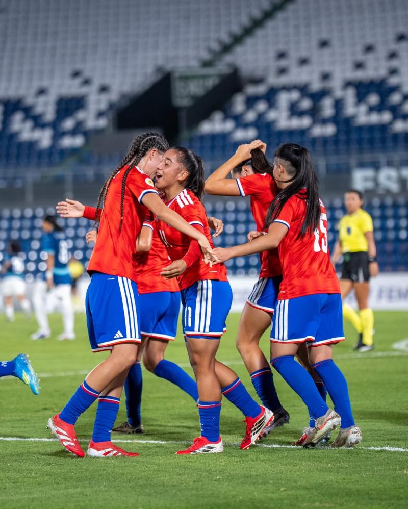 Chile Sub 17 se ilusiona con el Mundial - Instagram: @laroja