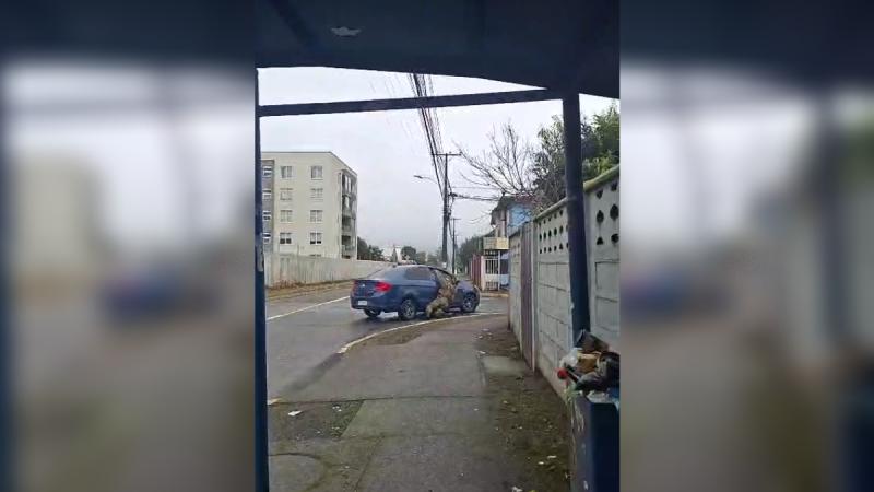 T13 - Carabinero fue arrastrado por más de un kilómetro en Chiguayante