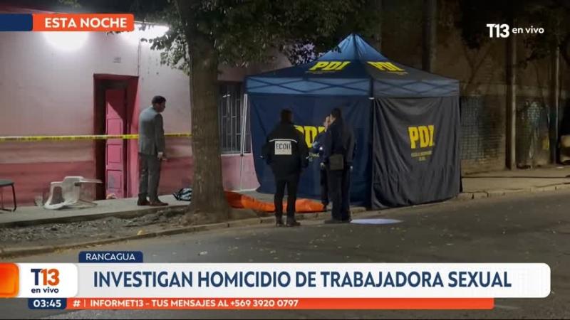 Mujer de 46 años fue asesinada en la vía pública en Rancagua