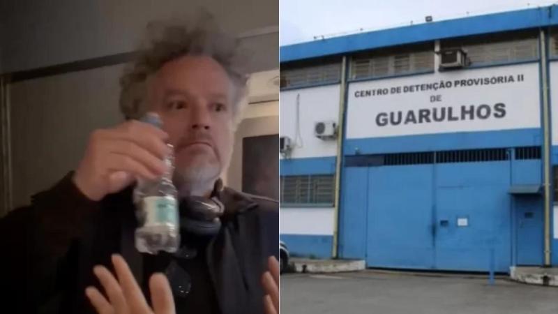 T13 - El chileno Germán Naranjo, acusado de racismo, permanece detenido en el Centro de Detención Provisional (CDP) de Guarulhos