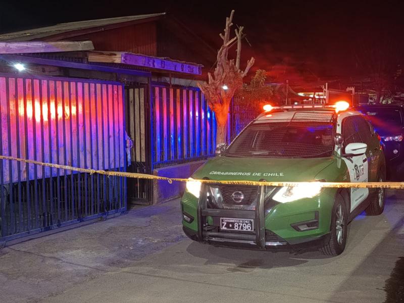 Hombre de 83 años es detenido tras confesar el femicidio de su esposa en La Pintana