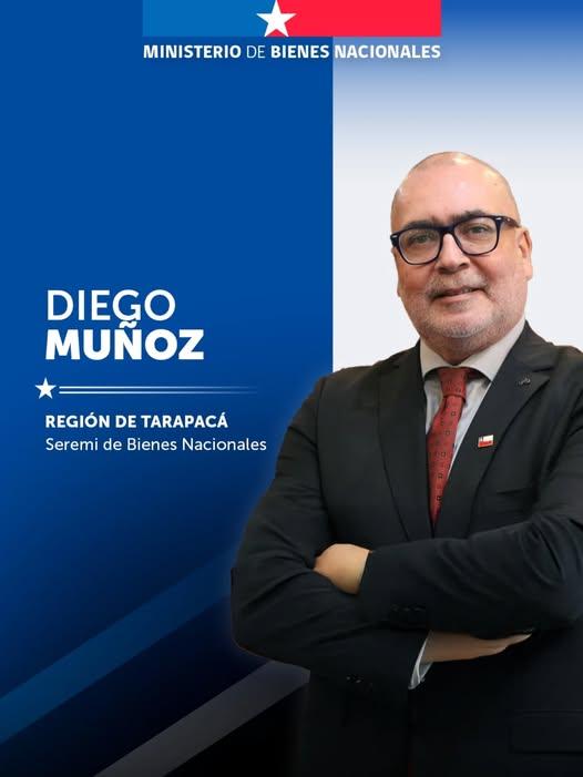Ex seremi de Bienes Nacionales de Tarapacá, Diego Muñoz - FB
