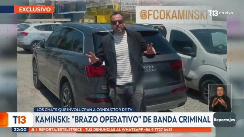 Informe de PDI detalla intento de Francisco Kaminski por vender auto de expareja con encargo por robo | T13