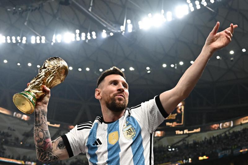 Messi encabeza nómina de Argentina para el Mundial - AFP