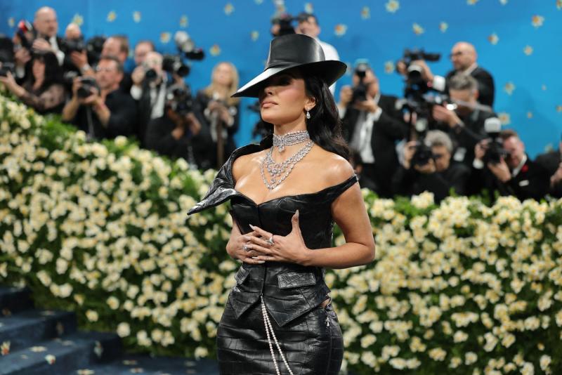 Kim Kardashian en la Met Gala 2025 - AFP