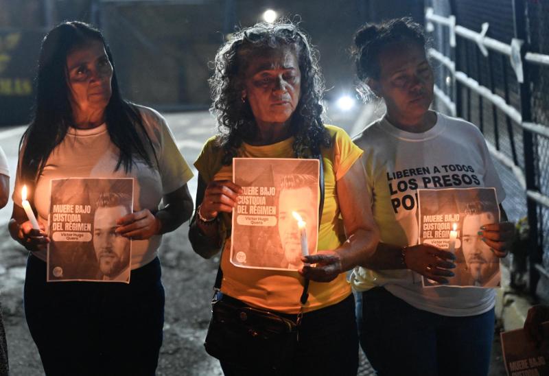 AFP - En Venezuela muere otro preso político en custodia del Estado