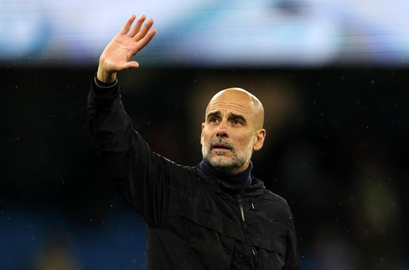 AFP - Pep Guardiola se despedide del Manchester City