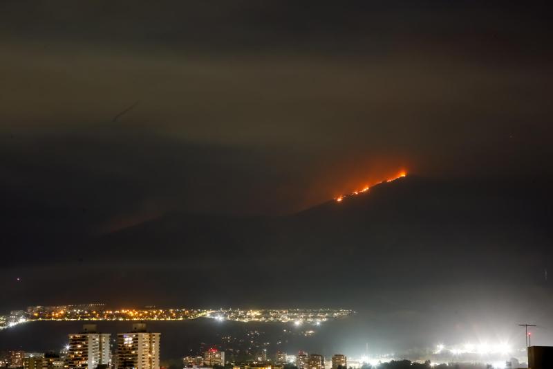 Agencia Uno - Incendio en San Carlos de Apoquindo