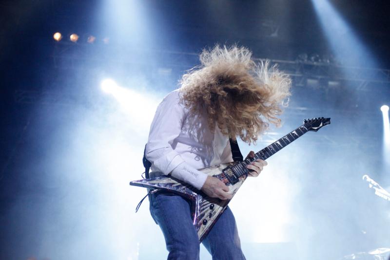 Agencia UNO - Dave Mustaine, líder de Megadeth, se confiesa en T13