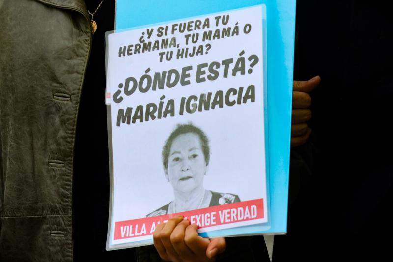 Aton (archivo) - Manifestaciones por desaparición de María Ignacia González, concejala de Villa Alegre