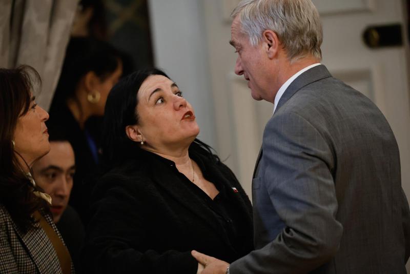 Aton- Steinert dejó el gobierno en el primer cambio de gabinete