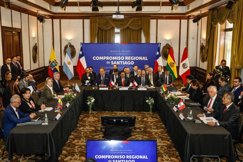 Aton - La cumbre transnacional contra el crimen organizado fue organizada por Cancillería