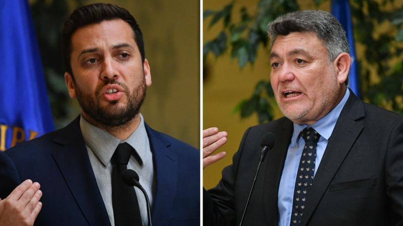Agencia Uno - Raúl Soto (izq.) y Nelson Venegas (der.)