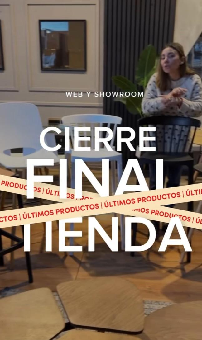 Captura de Instagram - Tienda de muebles anuncia cierre definitivo