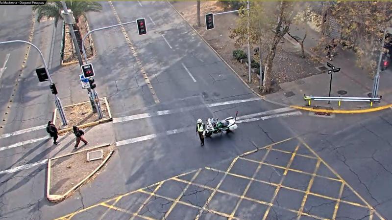TransporteInforma - Cortes de tránsito en Alameda por marcha