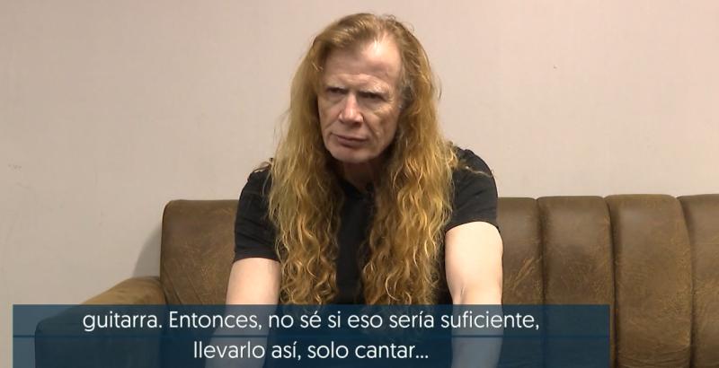 Dave Mustaine, líder de Megadeth, se confiesa en T13