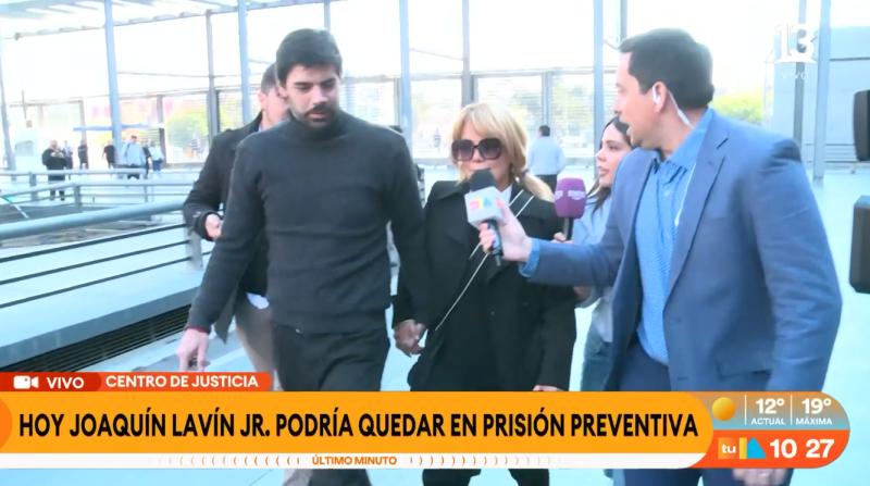 Canal 13 - Jaoquín Lavín León y Cathy Barriga