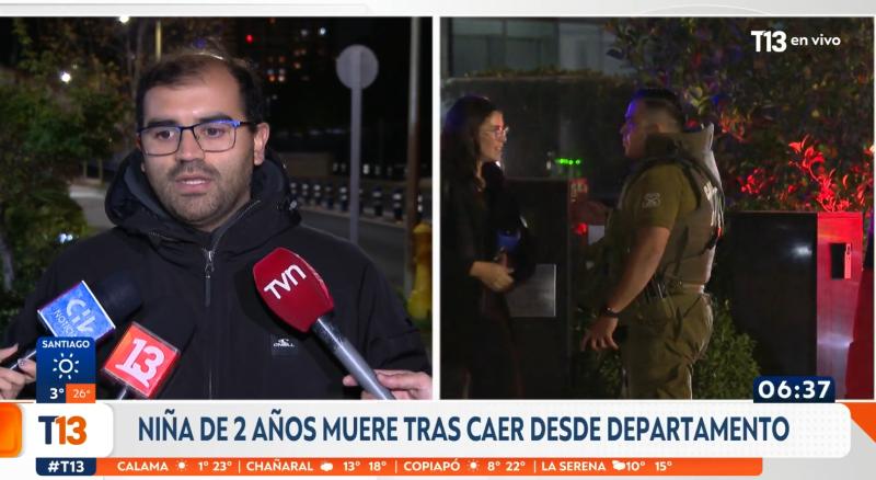 T13 - Abogado de la madre de niña cayó de piso 11