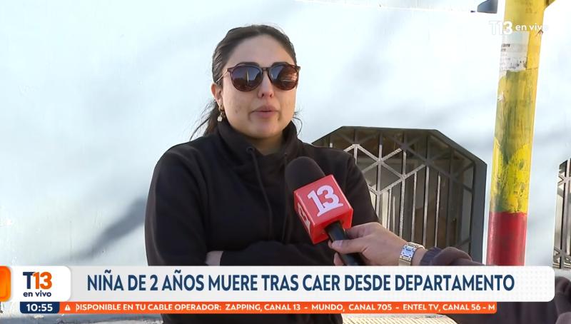 T13 - Gloria Ortiz, madre de niña fallecida