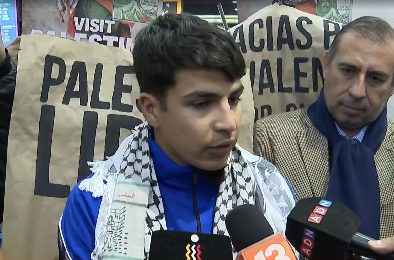 Víctor Chanfreau aterrizó en Santiago