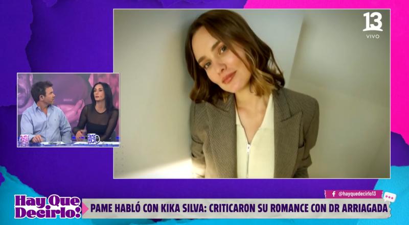 Canal 13 - Pamela Díaz habló con Kika Silva