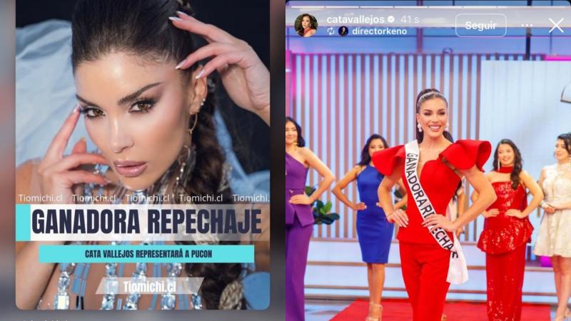 Instagram - Catalina Vallejos gana repechaje de Miss Universo Chile tras polémica destitución