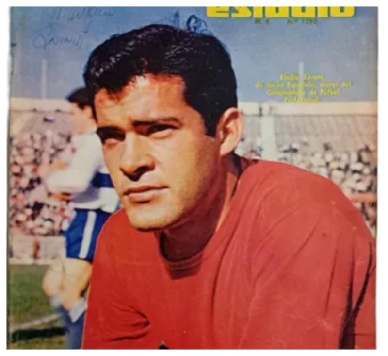 Luto por muerte de tetragoleador del fútbol chileno, Eladio Zárate - Facebook/Estadio