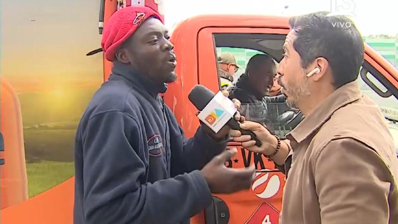 Tu Día - Trabajador haitiano sacó aplausos en Tu Día