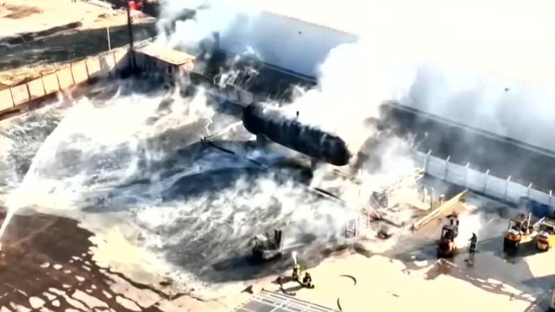 Tu Día - Gigantesco incendio en Paine