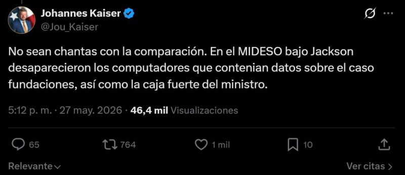 Captura - El mensaje de Johannes Kaiser