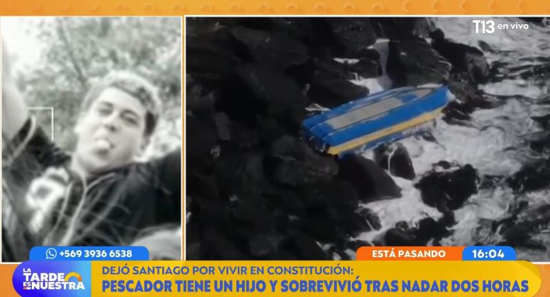La Tarde es Nuestra - La historia del pescador sobreviviente tras volcamiento en Vichuquén