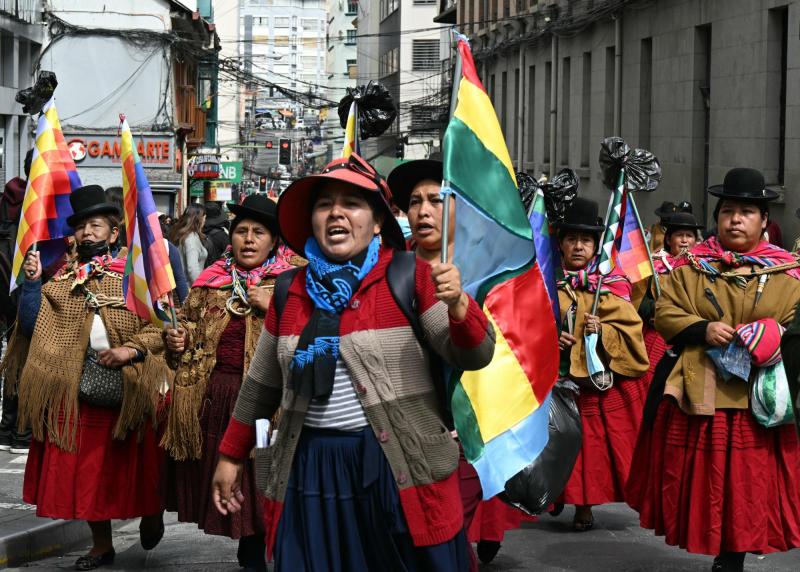 AFP - Protestas en Bolivia