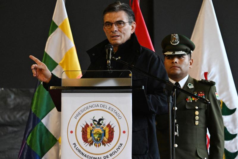 AFP - Presidente de Bolivia, Rodrigo Paz