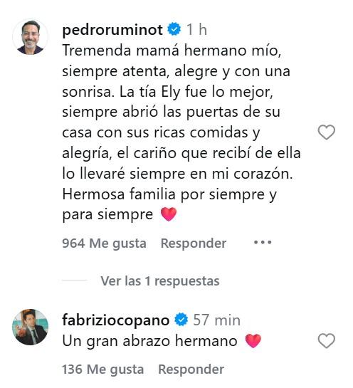 Captura - Los mensajes de apoyo a Sergio Freire tras delicado momentos