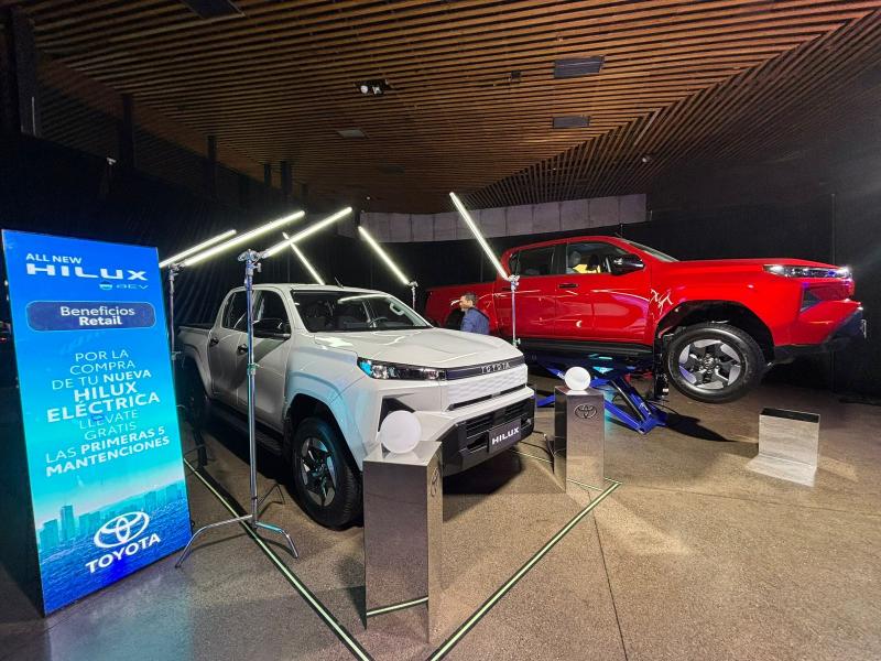 Toyota presenta en Chile la nueva Hilux BEV: La versión 100% eléctrica