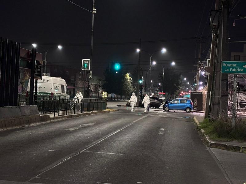 Fatal accidente en San Joaquín dejó un muerto y seis lesionados
