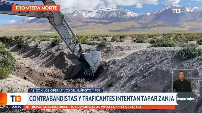 Con miguelitos y corriendo: así intentaban contrabandistas escapar de militares chilenos en Colchane