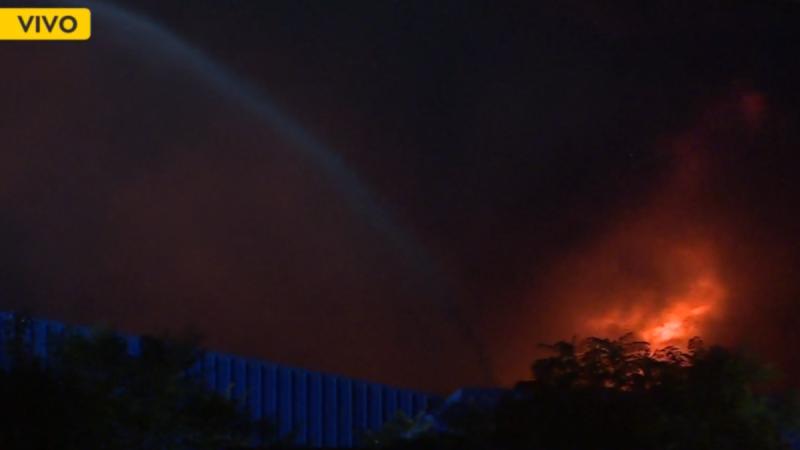 Incendio en Buin - T13