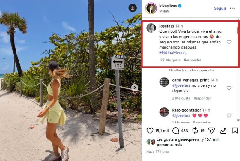 Instagram - Hermana de Kika Silva defiende a la modelo